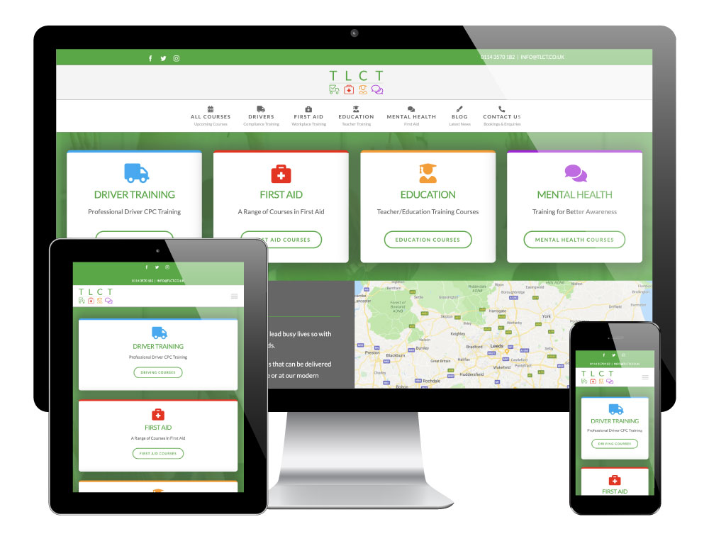 WordPress Website for Sheffield-Based Company TLCT